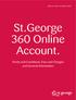 St.George 360 Online Account.