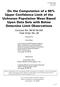 On the Computation of a 95% Upper Confidence Limit of the Unknown Population Mean Based Upon Data Sets with Below Detection Limit Observations