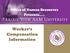 Office of Human Resources Presents.. Worker s Compensation Information