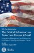 U.S. Fire Administration. The Critical Infrastructure Protection Process Job Aid