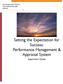 Setting the Expectation for Success: Performance Management & Appraisal System