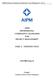 AIPM PROFESSIONAL COMPETENCY STANDARDS FOR PROJECT MANAGEMENT PART A INTRODUCTION