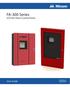 FA-300 Series. LCD Fire Alarm Control Panel. User Guide. LT-954 Rev. 0.1 February 2013. FA-300 SERIES Fire Alarm Control Panel