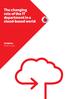 The changing role of the IT department in a cloud-based world. Vodafone Power to you