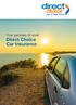 Your summary of cover Direct Choice Car Insurance