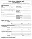 North Carolina Orthopaedic Clinic Patient Registration Form