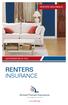 RENTERS INSURANCE OUR MISSION IS YOU. www.afi.org