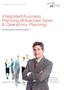 Integrated Business Planning (Advanced Sales & Operations Planning)