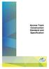 Access Track Construction Standard and Specification