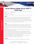 Secure Software Update Service (SSUS ) White Paper