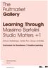 Learning Through Massimo Bartolini Studio Matters +1