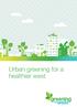 Urban greening for a healthier west