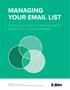 MANAGING YOUR EMAIL LIST