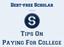 Tips On Paying For College