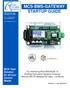MCS-BMS-GATEWAY STARTUP GUIDE