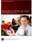 INSTRUCTION AT FSU THE FLORIDA STATE UNIVERSITY OFFICE OF DISTANCE LEARNING. A Guide to Teaching and Learning Practices