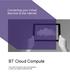 Connecting your Virtual Machine to the Internet. BT Cloud Compute. The power to build your own cloud solutions to serve your specific business needs