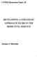 DEVELOPING A STRATEGIC APPROACH TO HR IN THE IRISH CIVIL SERVICE