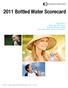 2011 Bottled Water Scorecard