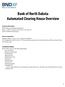 Bank of North Dakota Automated Clearing House Overview