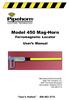Model 450 Mag Horn Ferromagnetic Locator