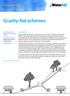 Gravity-fed schemes. Technical brief. Introduction