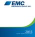 EMC Insurance Group Inc. Reports 2013 Third Quarter and Nine Month Results and
