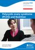 Polycystic ovary syndrome (PCOS) and Nutrition