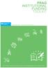 PRAG INSTITUTIONAL FUNDING TOOLKIT