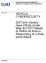 VEHICLE CYBERSECURITY. DOT and Industry Have Efforts Under Way, but DOT Needs to Define Its Role in Responding to a Realworld