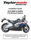Installation Guide 2010 BMW S1000RR Full Exhaust System