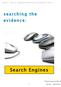 Search Engines. T r a i n i n g G u i d e 9