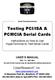 Testing PCI/ISA & PCMCIA Serial Cards