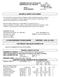 MATERIAL SAFETY DATA SHEET