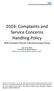 0103: Complaints and Service Concerns Handling Policy