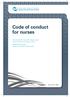 Code of conduct for nurses