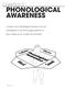 PHONOLOGICAL AWARENESS
