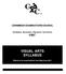 VISUAL ARTS SYLLABUS