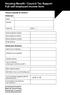 Housing Benefit / Council Tax Support Full self-employed income form