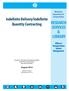 Indefinite Delivery/Indefinite Quantity Contracting