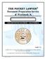THE POCKET LAWYER Document Preparation Service p Workbook y