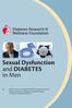 Sexual Dysfunction and DIABETES in Men