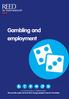 Gambling and employment