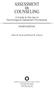 ASSESSMENT in COUNSELING