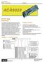 PCI/PC Bus Operation ACR8020. ACR8020 Exclusives. ACR8020 (1- to 8-Axes) Ordering. 11 Parker Hannifin Corporation. Catalog 8180/USA Motion Controllers