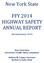 New York State FFY 2014 HIGHWAY SAFETY ANNUAL REPORT