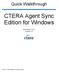 CTERA Agent Sync Edition for Windows