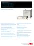 EasyLine EL3000 Series Continuous Gas Analyzers Models EL3020, EL3040. Measurement made easy