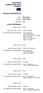 EUROPEAN CURRICULUM VITAE FORMAT