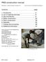 PMG construction manual